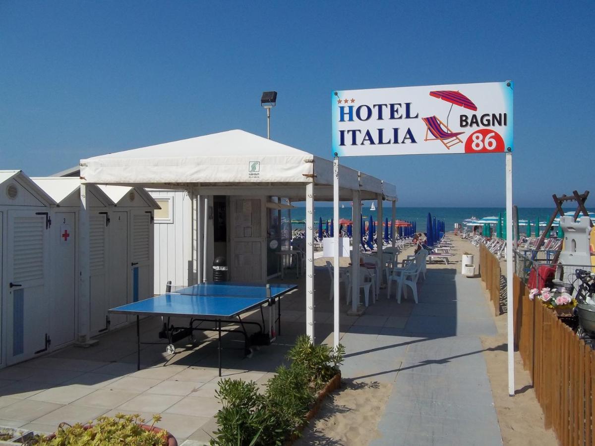 Hotel Italia Сенигалия Екстериор снимка